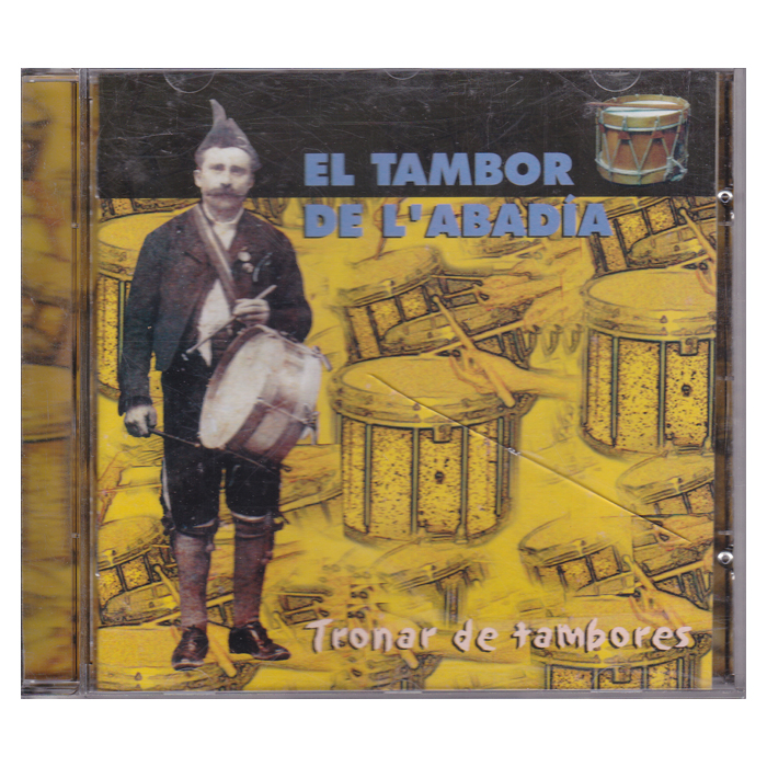 cd portada El tambor de L´Abadía - Tronar de tambores